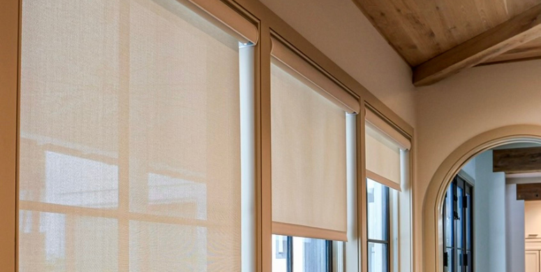 Automatic Shades Hallway FI