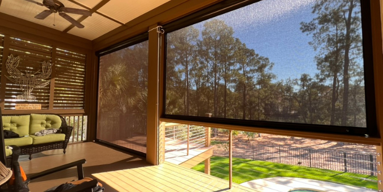 Exterior Shade FI Black Transparent