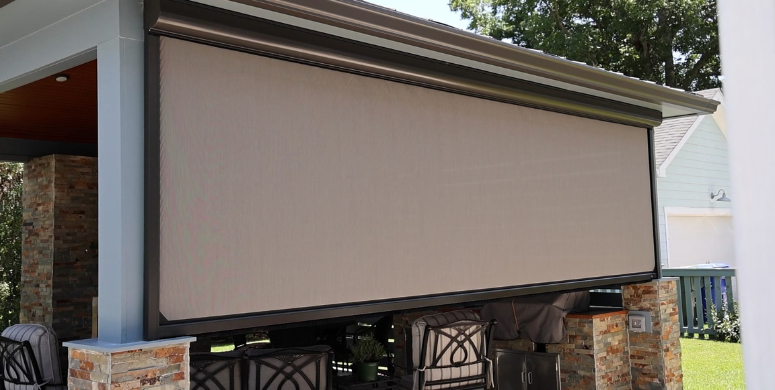 Patio Exterior Tan Shade FI